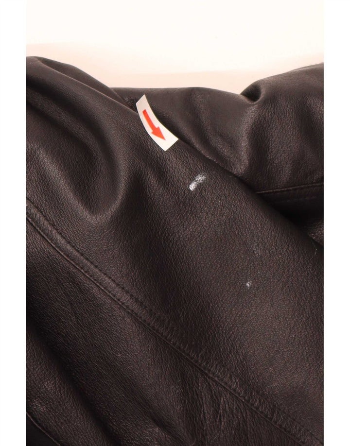 Canda Womens By C&A Jaqueta de couro para motociclista Reino Unido 12 Médio Preto