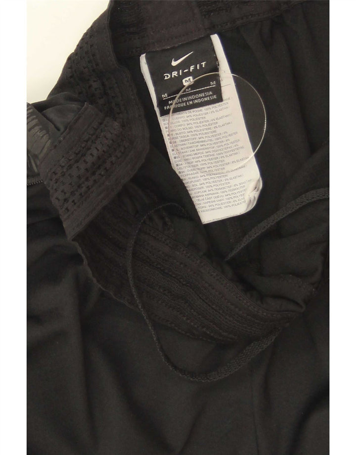 Calça de treino feminina Nike Dri Fit UK 12 poliéster preto médio