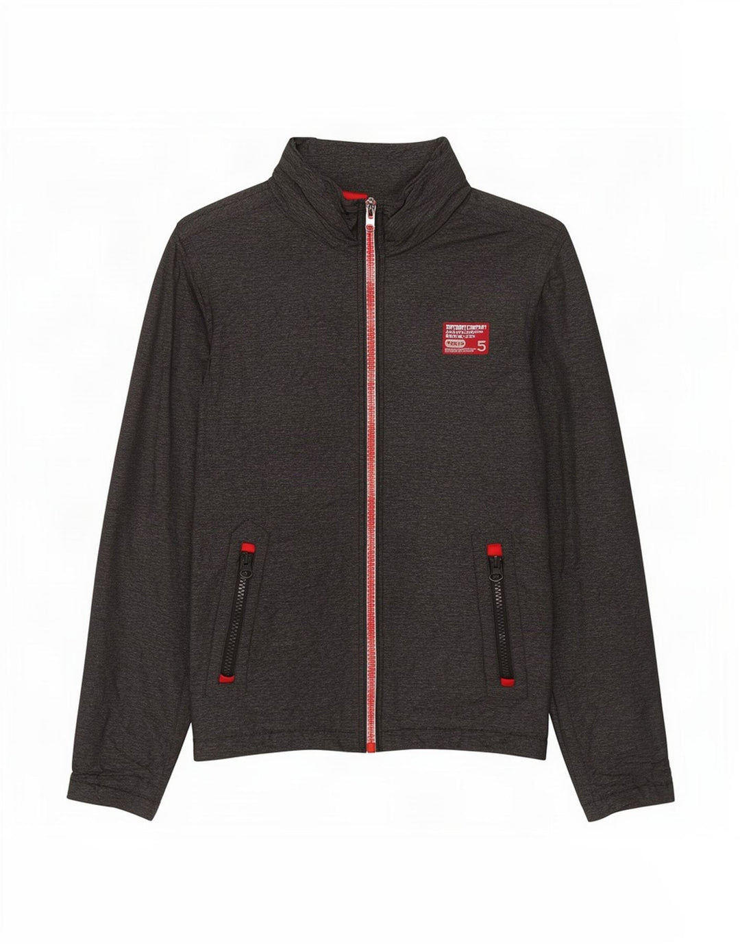 Jaqueta corta-vento masculina Superdry UK 36 pequena cinza nylon
