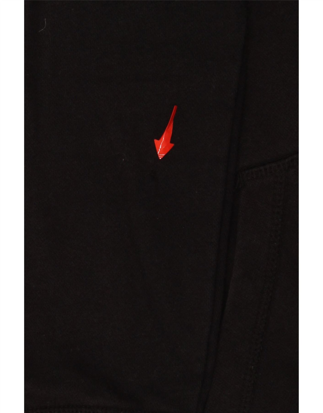 ADIDAS Mens Zip Hoodie Suéter Médio Preto
