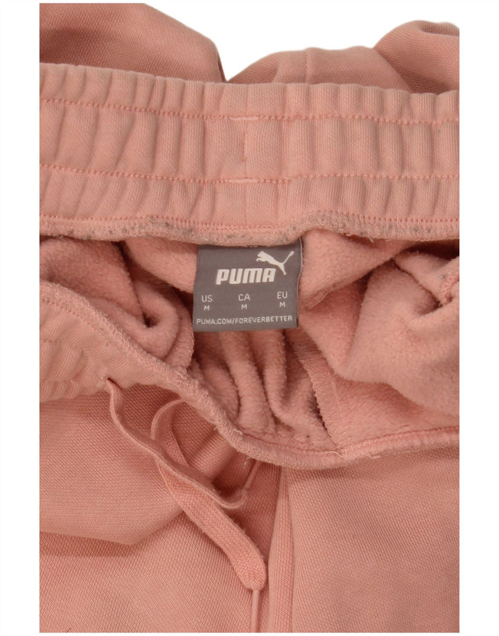 Calça de treino feminina Puma Joggers UK 12 médio rosa