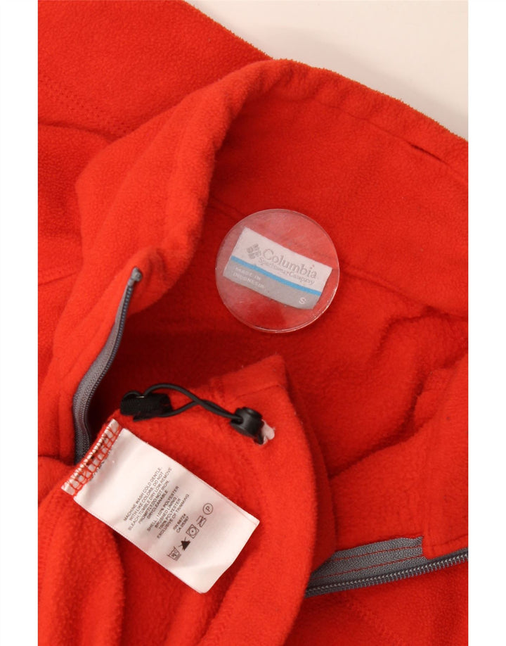 Jaqueta de lã masculina Columbia UK 36 poliéster vermelho pequeno