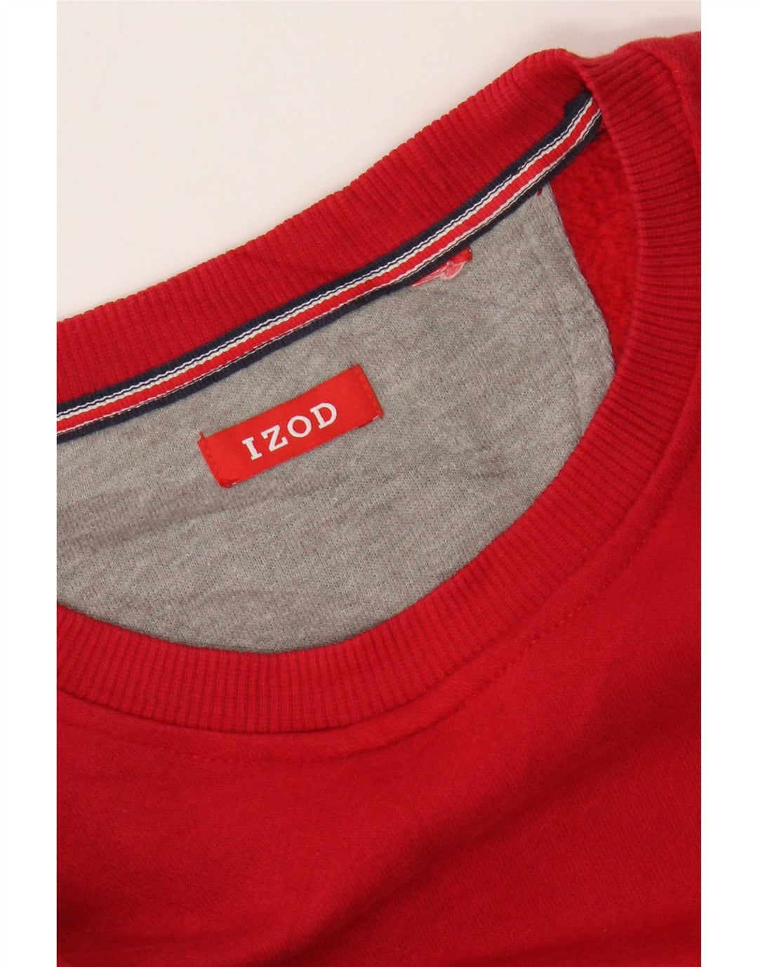 IZOD moletom masculino jumper grande vermelho