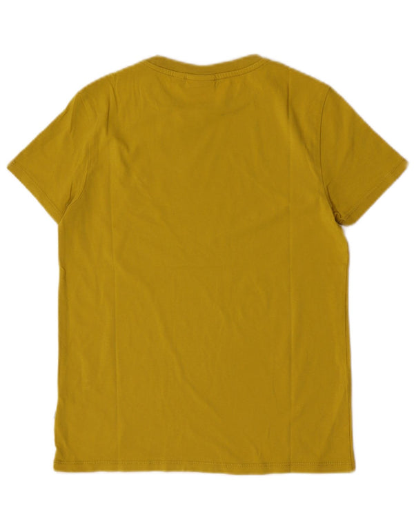 Top Napapijri Meninos 11-12 Anos Algodão Amarelo