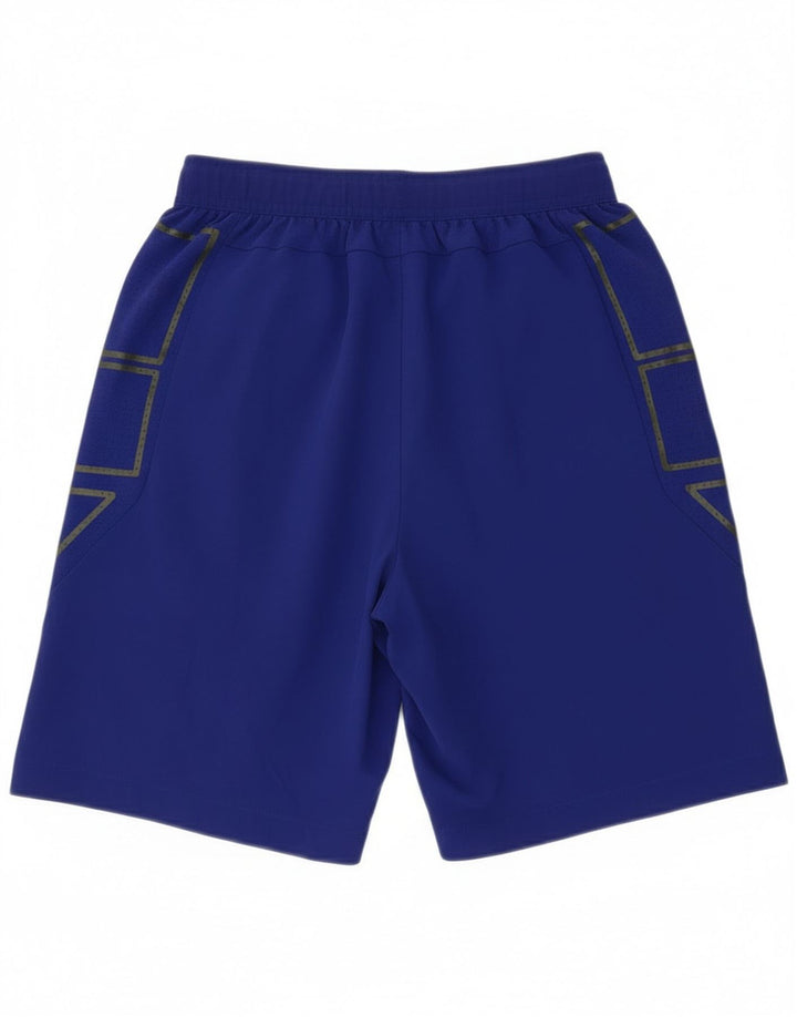 Shorts esportivos gráficos masculinos Nike médio azul poliéster