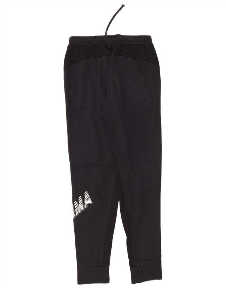 Calça esportiva masculina Puma Graphic Joggers pequena preta