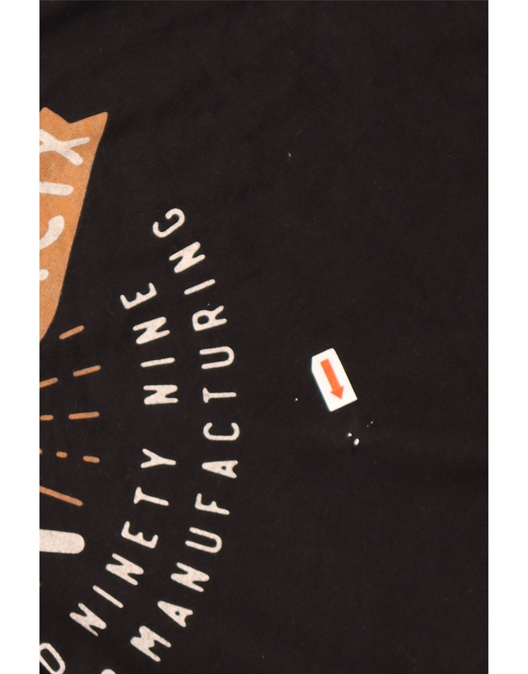 Camiseta gráfica masculina HURLEY Top XL algodão preto