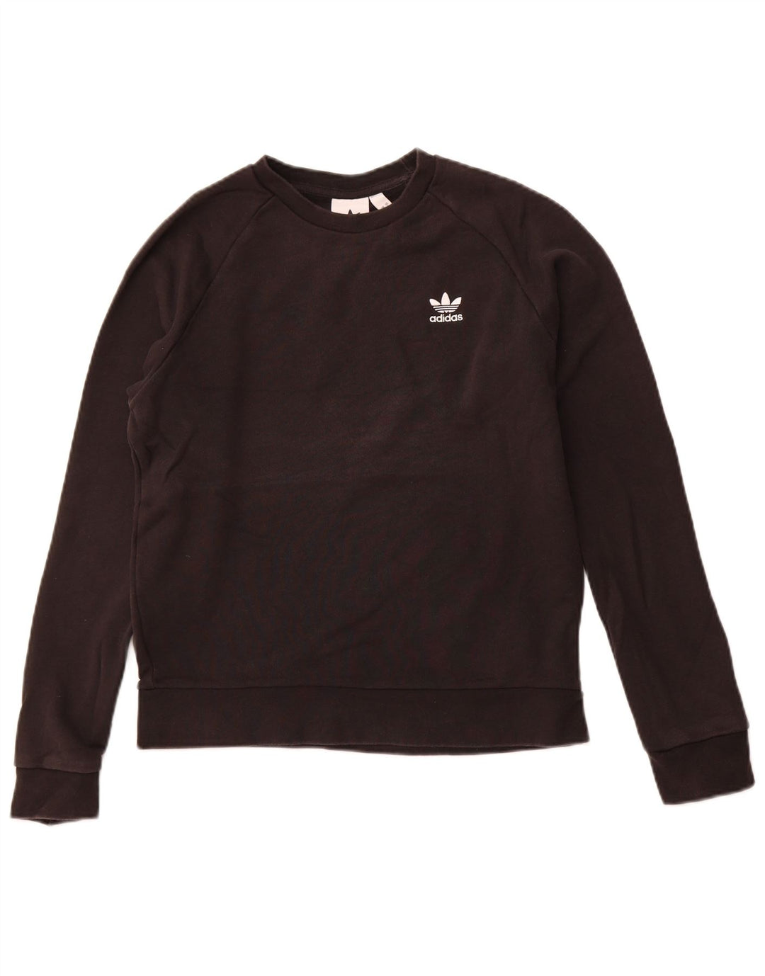 Adidas moletom feminino jumper pequeno algodão preto