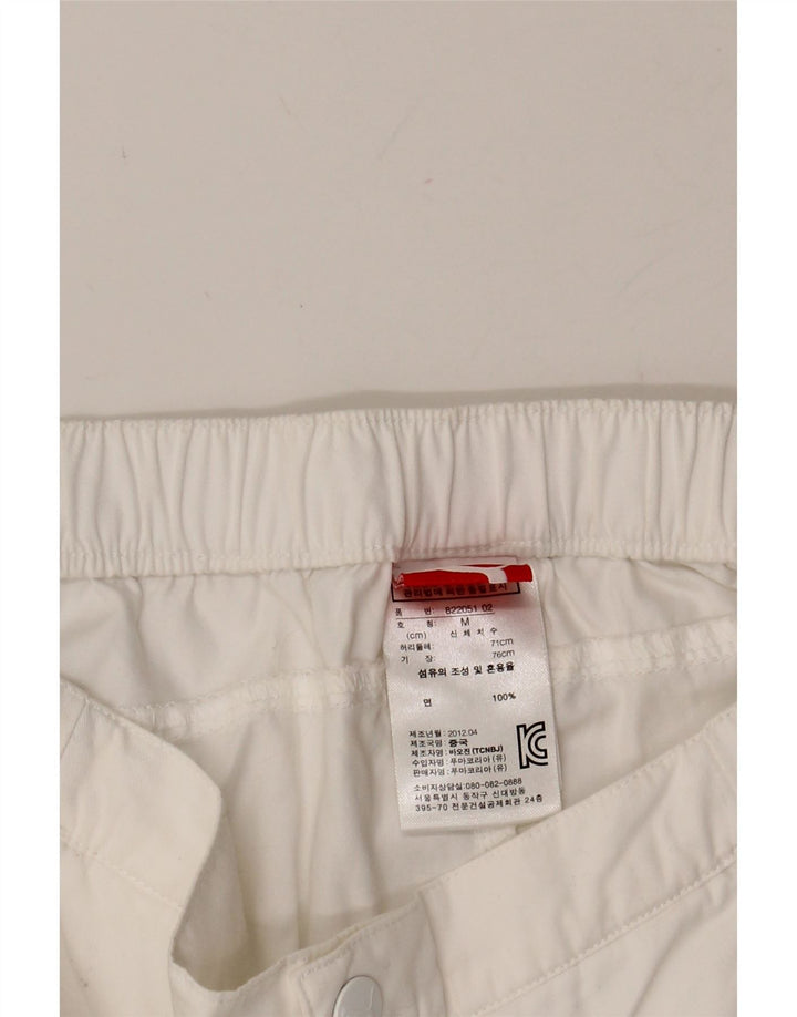 PUMA Womens Casual Shorts Medium W28 White Cotton Vintage Puma and Second-Hand Puma from Messina Hembry 