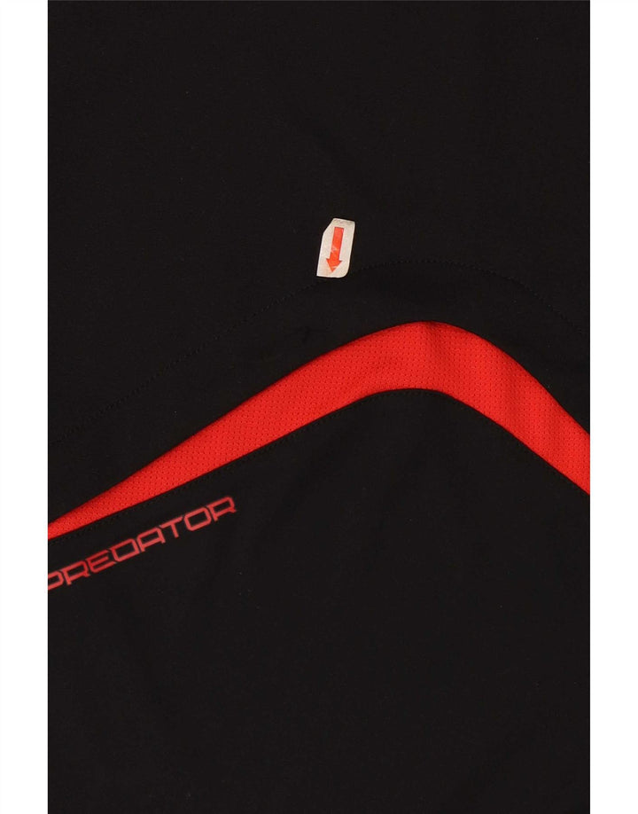 Adidas Masculino Climacool Camiseta Top Pequeno Preto Colorblock Poliéster