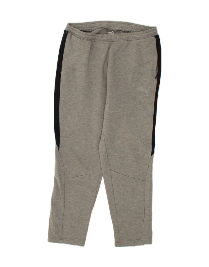 PUMA Mens Tracksuit Trousers  Large Grey Colourblock Vintage Puma and Second-Hand Puma from Messina Hembry 