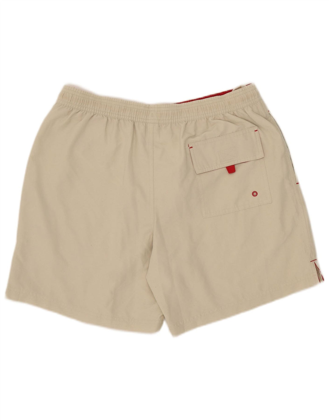 Shorts de natação masculino Marks & Spencer grande poliéster bege