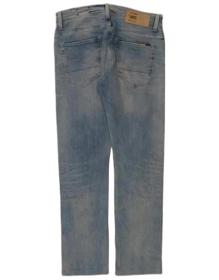 Jeans slim masculino G-STAR W32 L30 algodão azul