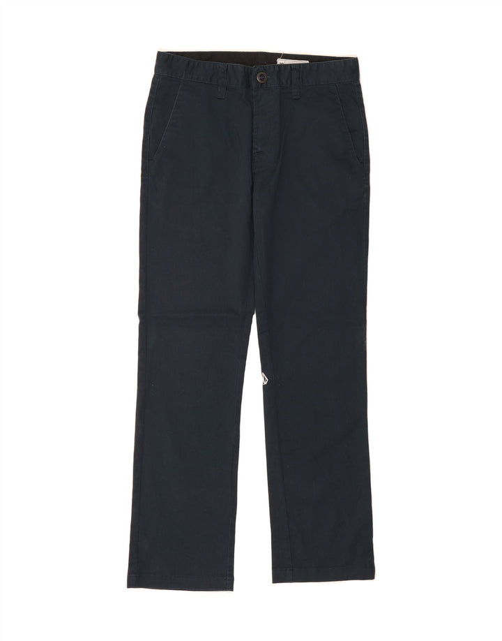 VOLCOM Mens Straight Chino Trousers W28 L28 Navy Blue Cotton Vintage Volcom and Second-Hand Volcom from Messina Hembry 