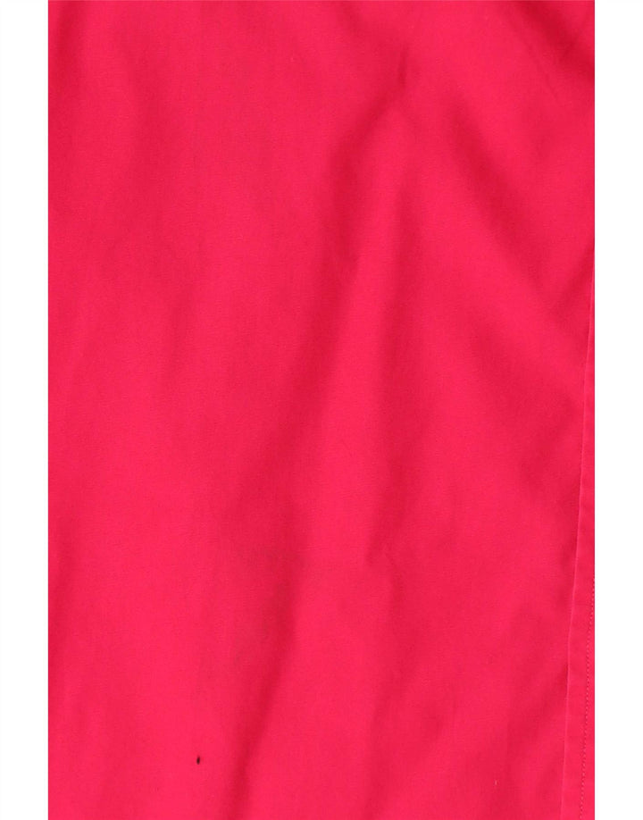 Camisa feminina Ralph Lauren Reino Unido 14 algodão vermelho médio