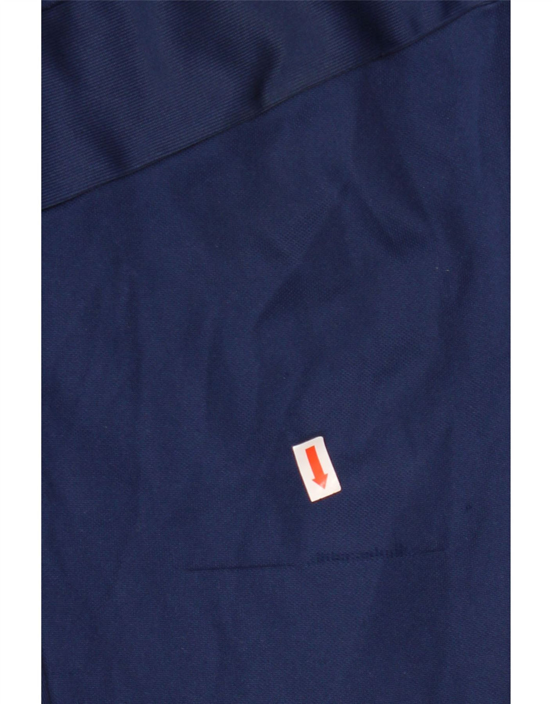 Calça de treino masculina Adidas grande poliéster azul marinho