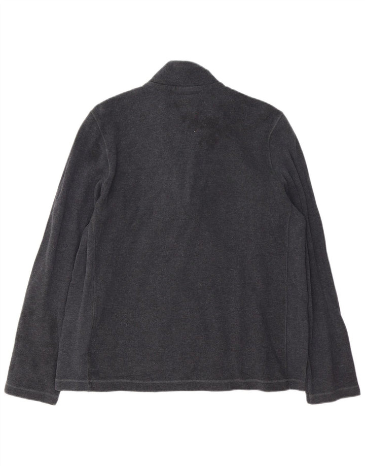 Suéter masculino JACK & JONES com zíper e gola XL algodão cinza