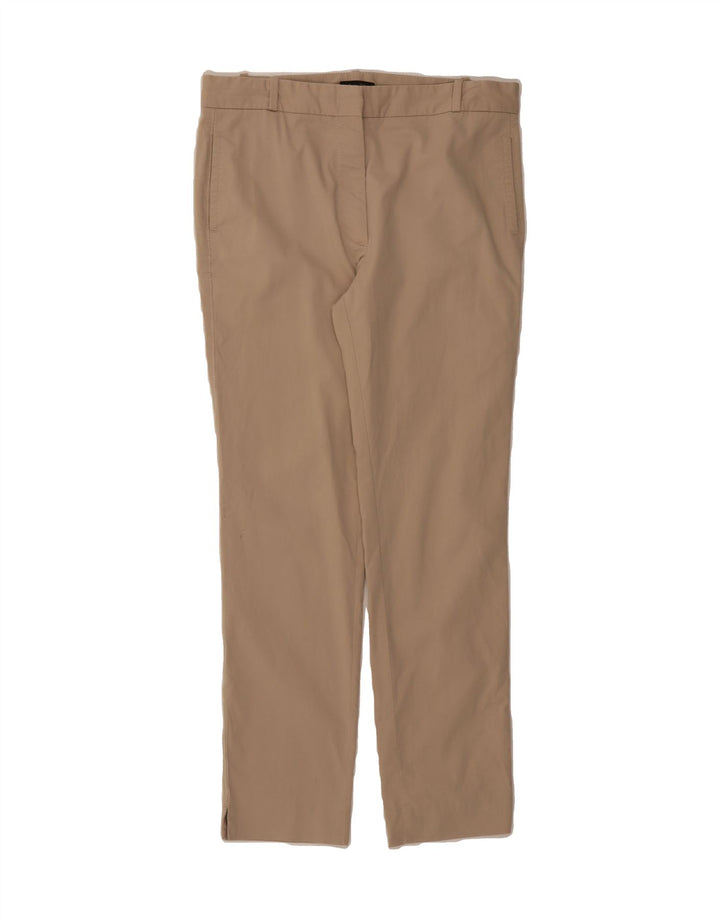 MASSIMO DUTTI Womens Slim Chino Trousers EU 40 Medium W30 L28 Beige Vintage Massimo Dutti and Second-Hand Massimo Dutti from Messina Hembry 