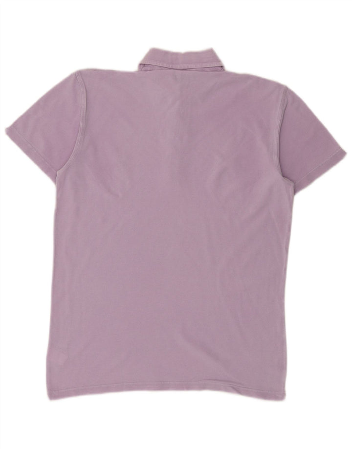 Camisa polo masculina Fay IT 48 algodão roxo médio