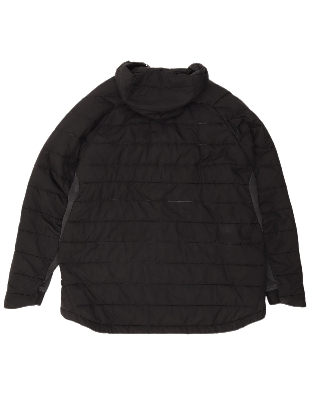 Jaqueta acolchoada com capuz masculina NIKE UK 44 2XL poliéster preto