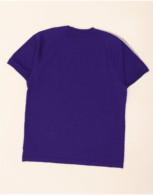 Camiseta masculina Adidas grande algodão roxo