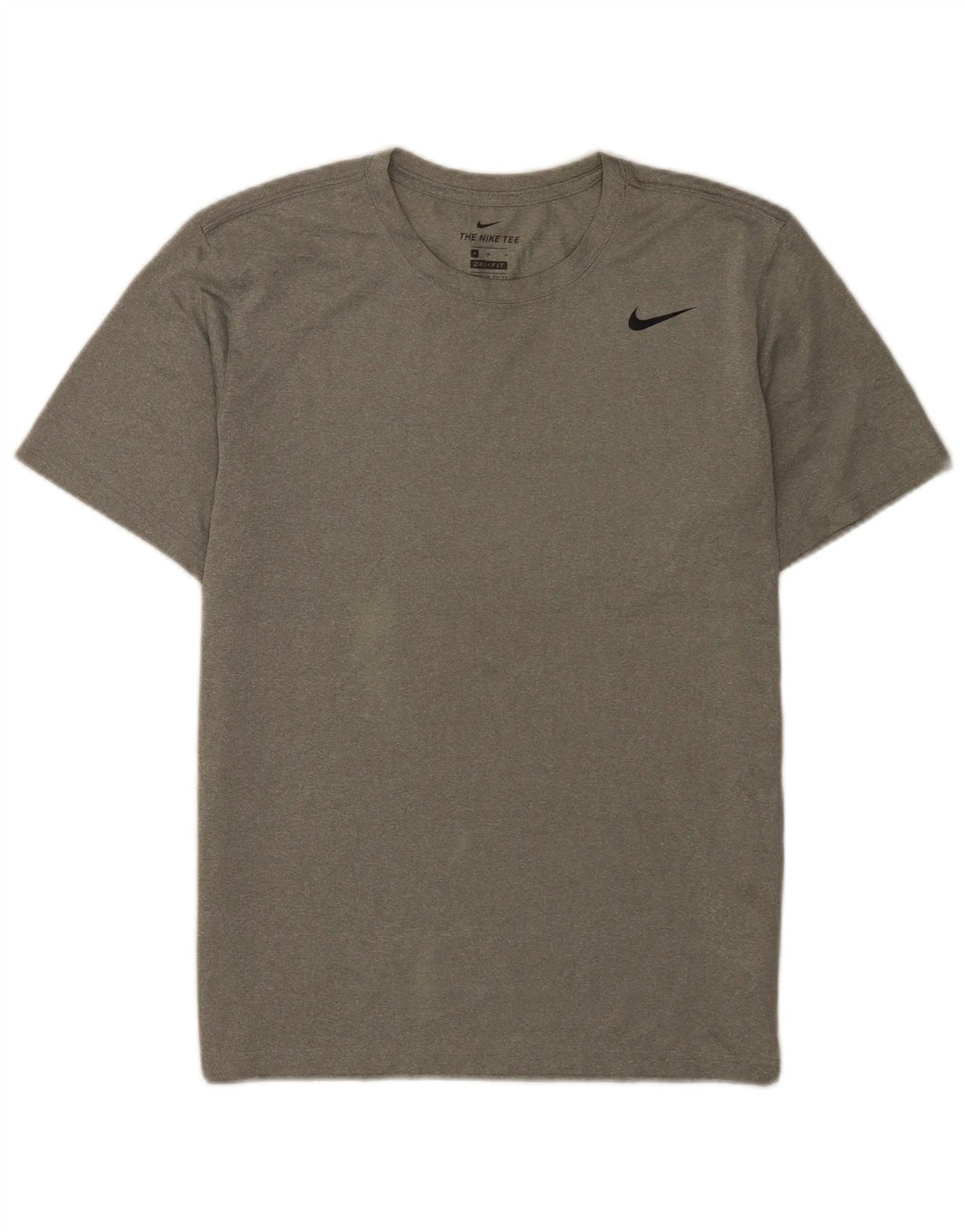 Camiseta Nike Masculina Dri Fit Top Cinza Médio Poliéster