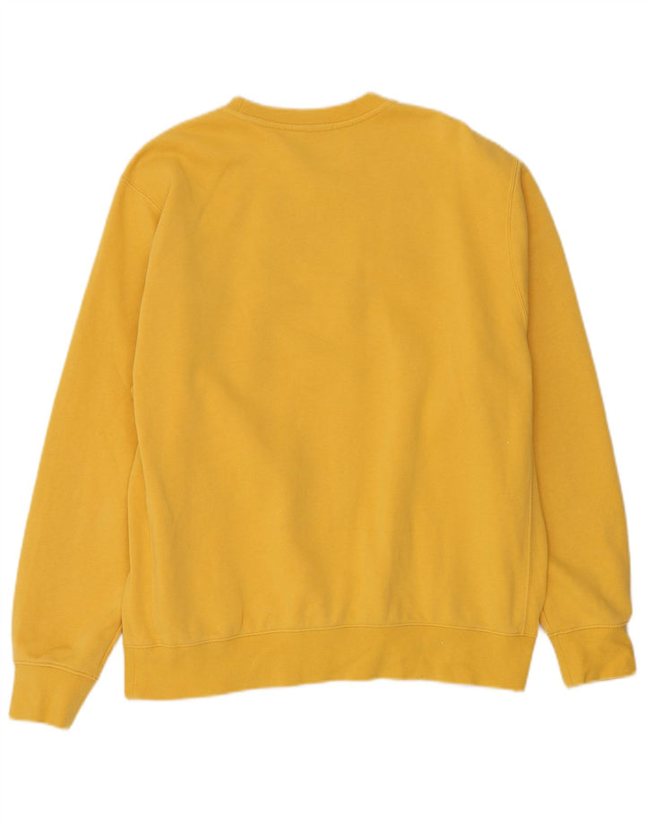 Nike Mens Moletom Jumper XL Amarelo Algodão