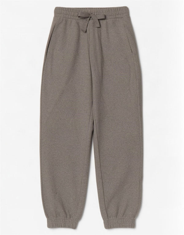 Calça de treino feminina Zara Joggers UK 8 pequeno poliéster cinza