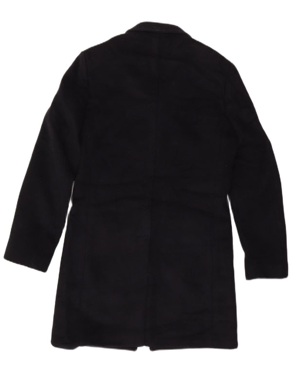 Sobretudo masculino Reiss UK 36 pequeno lã azul marinho