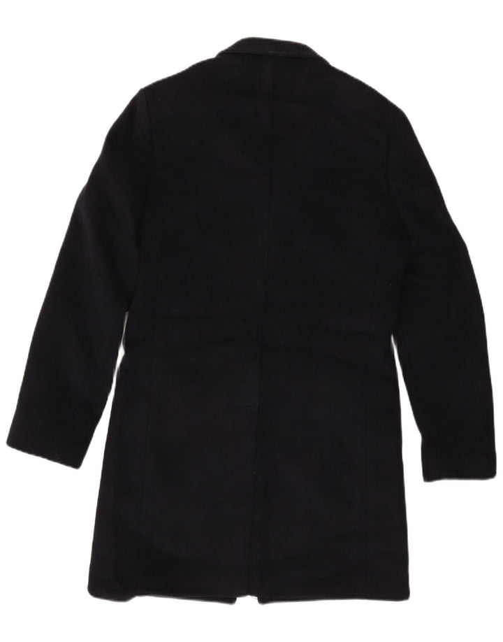 Sobretudo masculino Reiss UK 36 pequeno lã azul marinho