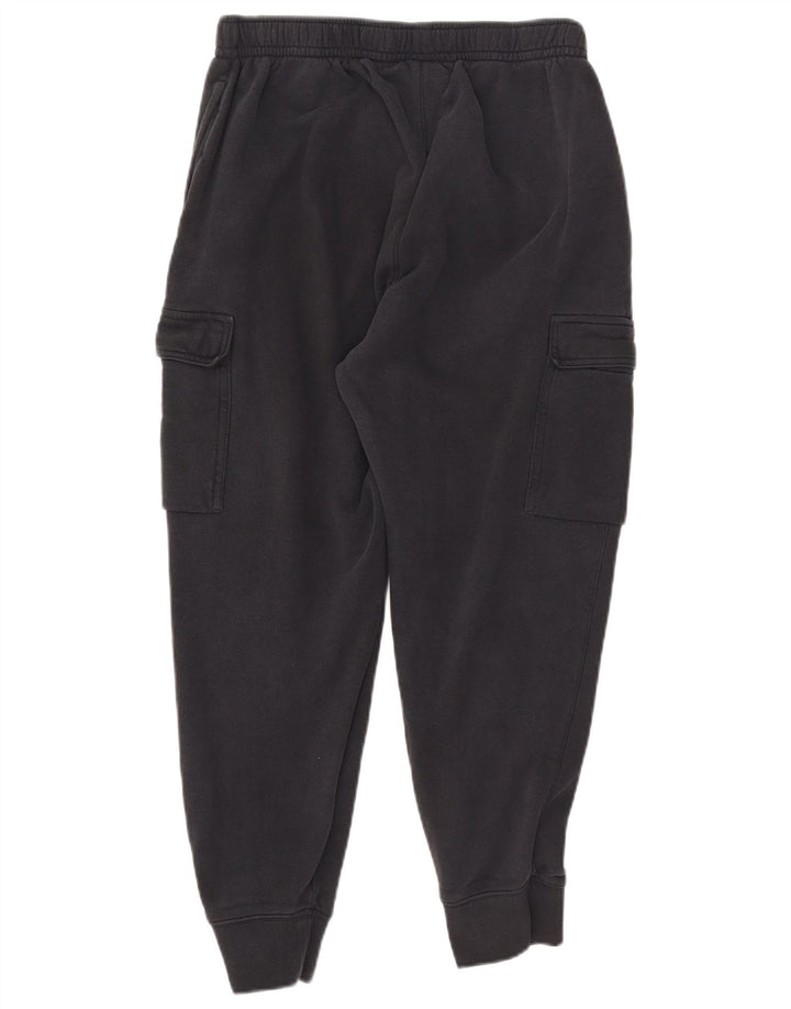 Nike Mens Cargo Calças de treino Joggers grandes de algodão preto