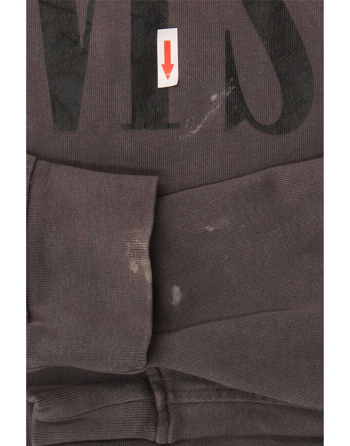 Levi's Mens Relaxed Graphic Moletom Jumper Pequeno Algodão Cinza