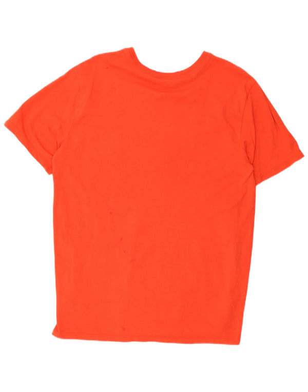 Camiseta Nike Masculina Dri Fit Graphic Top Grande Algodão Vermelho
