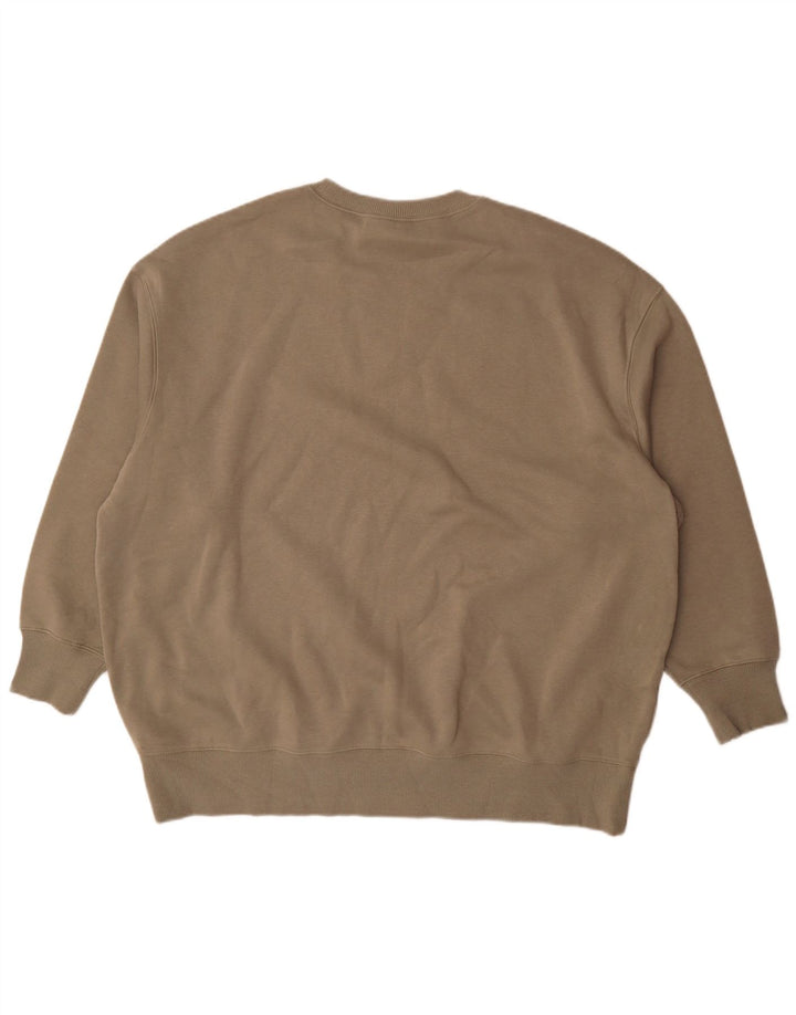 Moletom feminino Nike Jumper UK 18 XL cinza algodão
