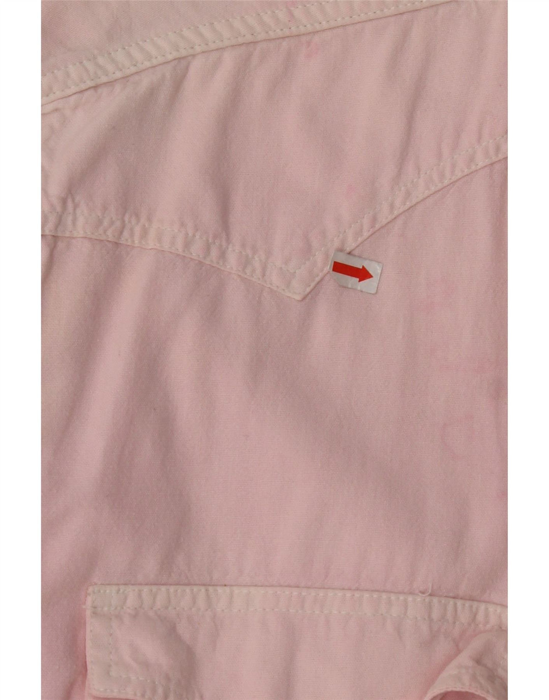 Camisa masculina LEVI'S grande algodão rosa
