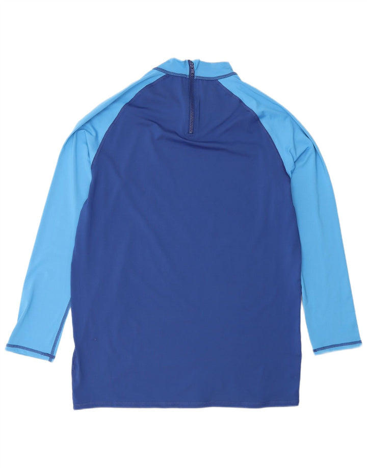 Mistral Mens Graphic Top Manga Longa XL Azul Colourblock Poliéster