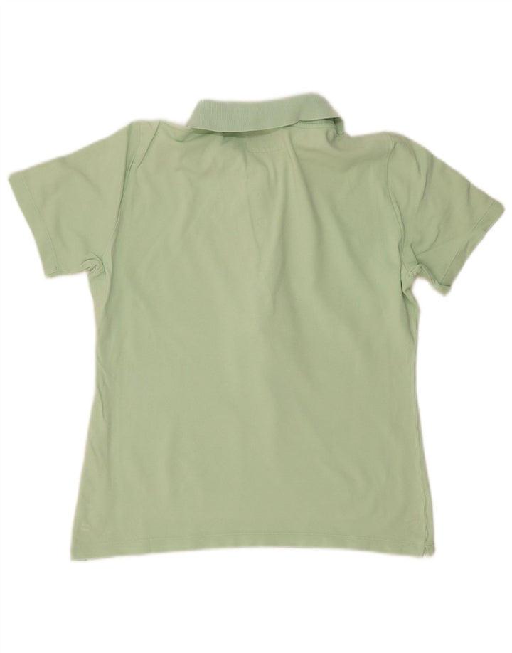 Camisa polo feminina Marlboro Classics UK 20 2XL algodão verde