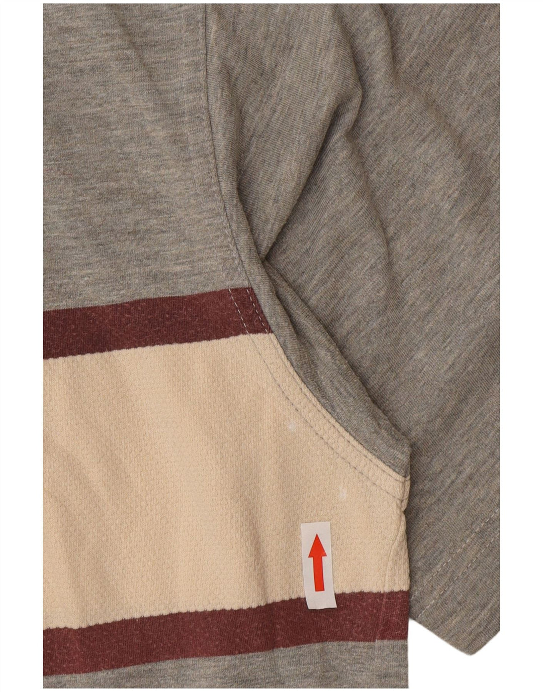Camiseta masculina Puma Top cinza médio algodão colorblock