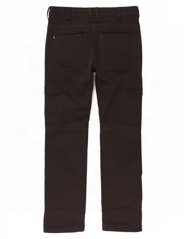 Calça cargo reta masculina Jack & Jones W34 L32 algodão preto