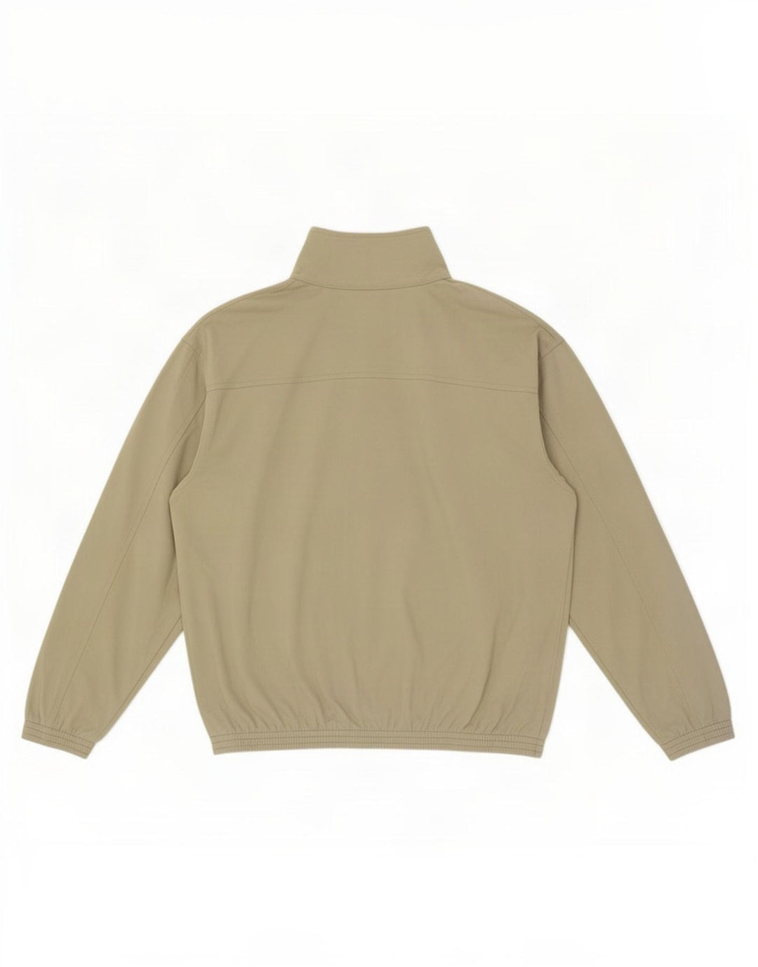 Champion Mens Loose Fit Treino Top Jaqueta Médio Bege