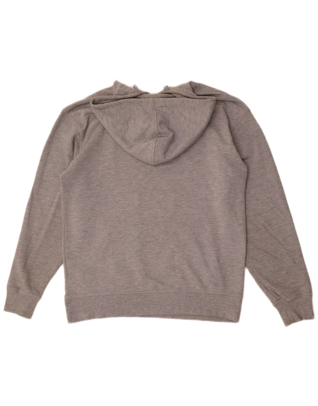 Zara Mens Hoodie Jumper Médio Cinza Poliéster