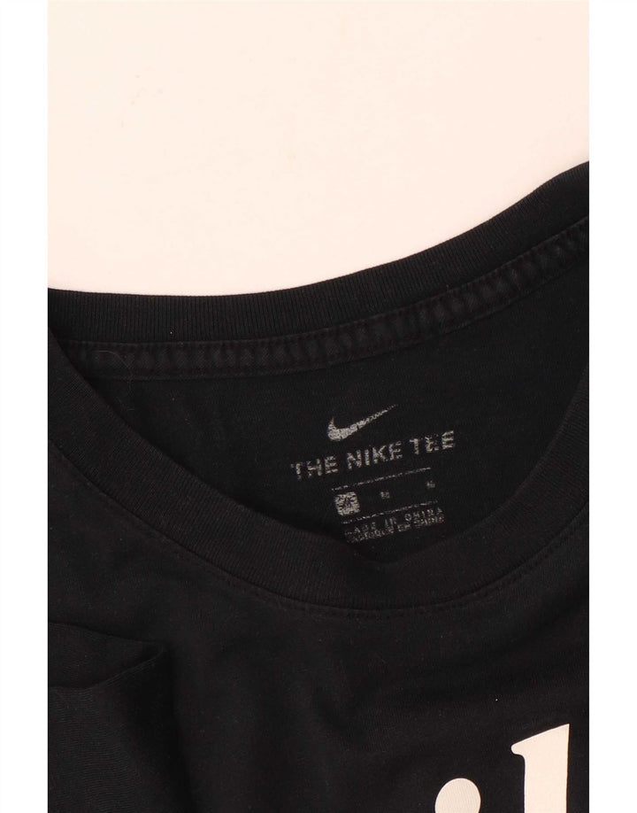 Camiseta Nike masculina gráfica Top médio preto