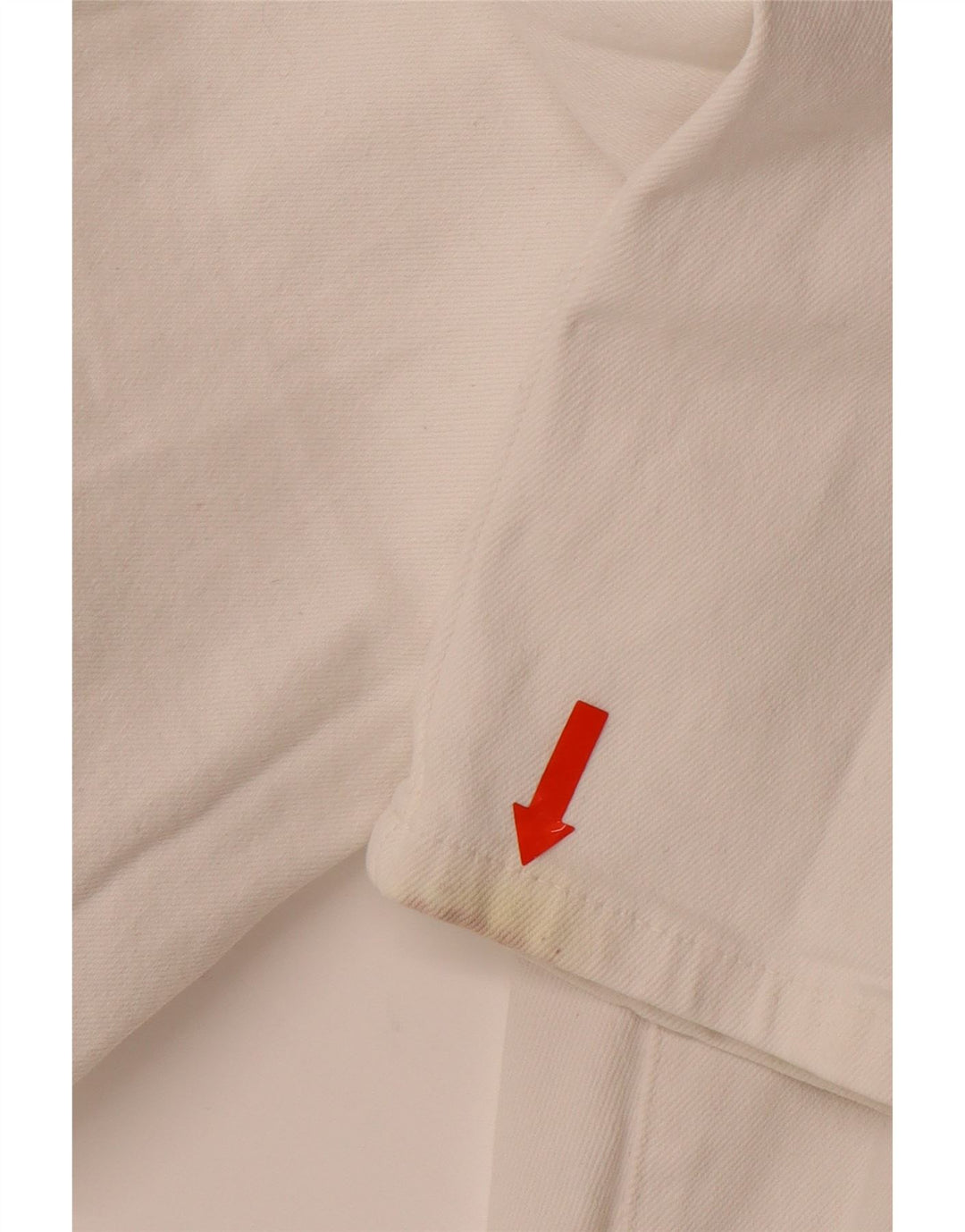 ZARA Womens Slim Jeans EU 44 XL W34 L26 White Cotton Vintage Zara and Second-Hand Zara from Messina Hembry 