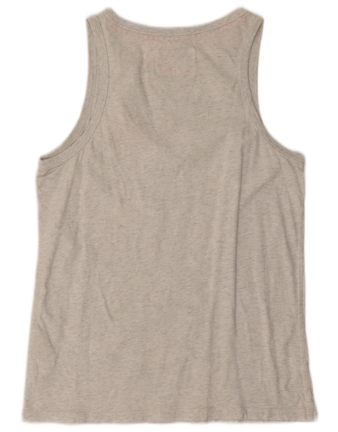 Colete masculino Superdry grande algodão cinza