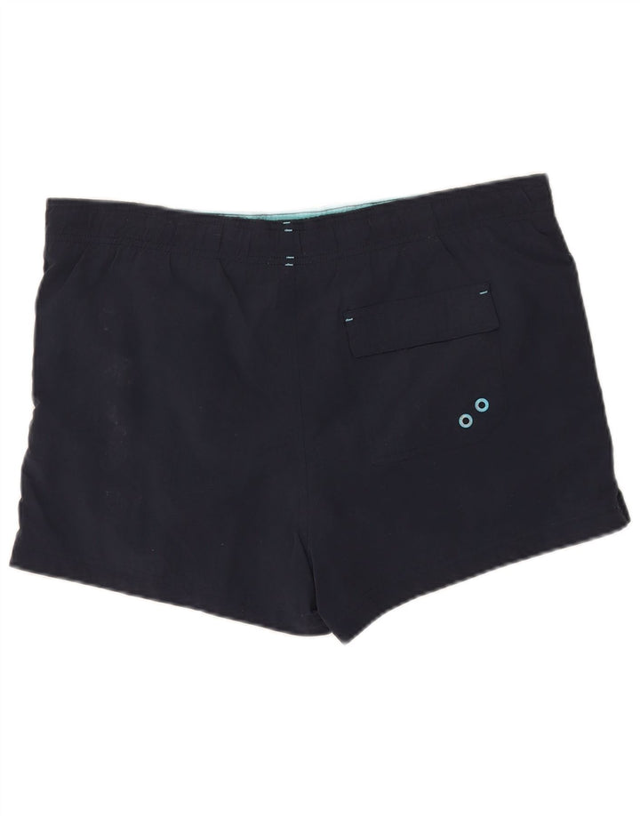 Shorts de natação masculino Calvin Klein médio azul marinho nylon