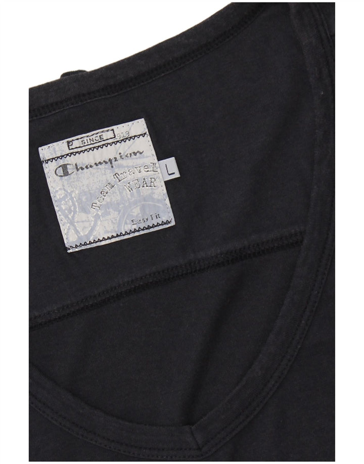 Colete feminino CHAMPION UK 14 grande azul marinho