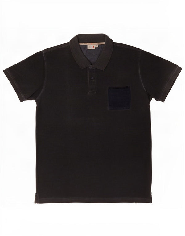 Camisa polo masculina Slam XL algodão preto