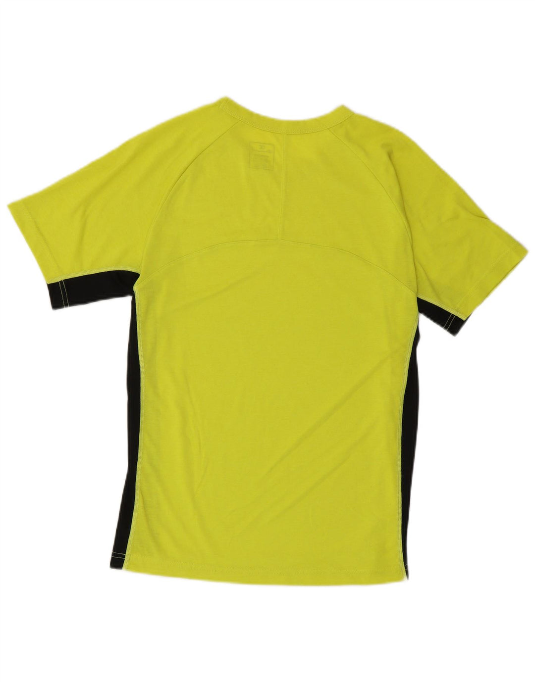 Camiseta masculina Champion Top médio verde colorblock