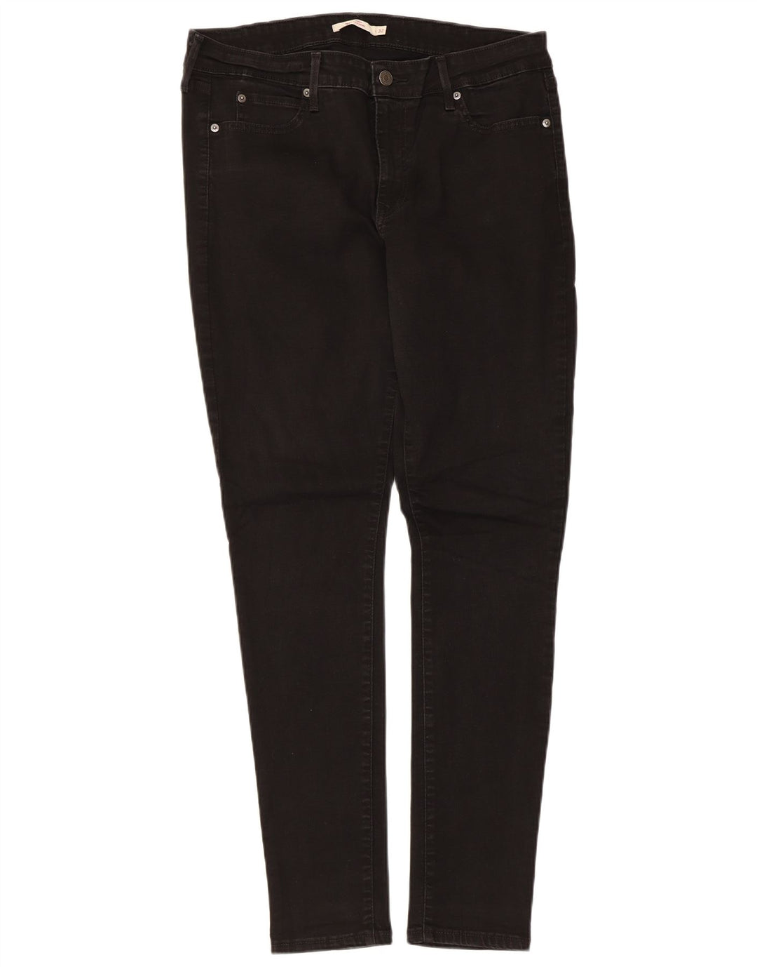 Calça jeans feminina Levi's 711 skinny W32 L30 preta