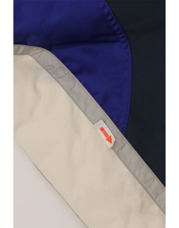 Jaqueta de esqui masculina com capuz Aesse IT 54 2XL azul Colourblock